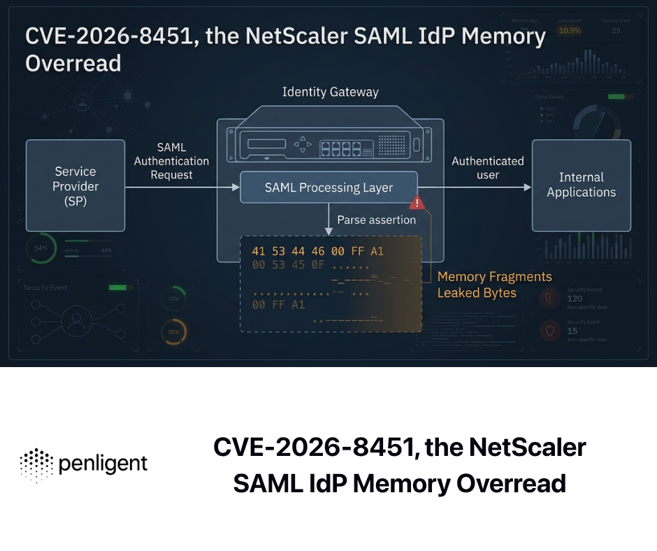 CVE-2026-8451, the NetScaler SAML IdP Memory Overread