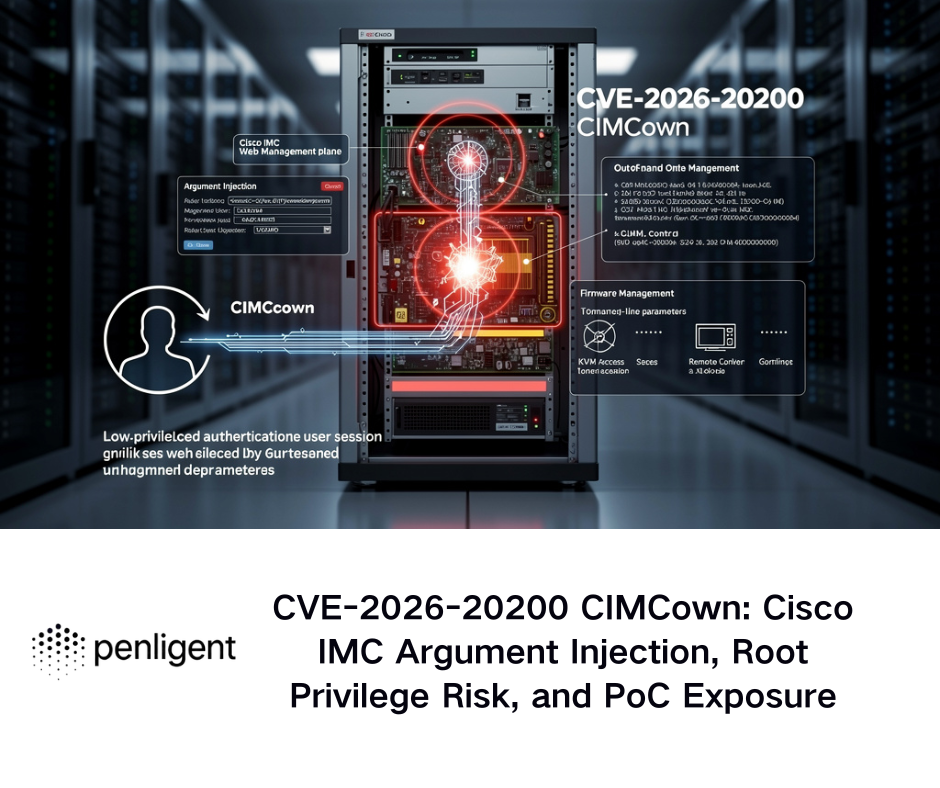 CVE-2026-20200 CIMCown Cisco IMC Argument Injection, Root Privilege Risk, and PoC Exposure