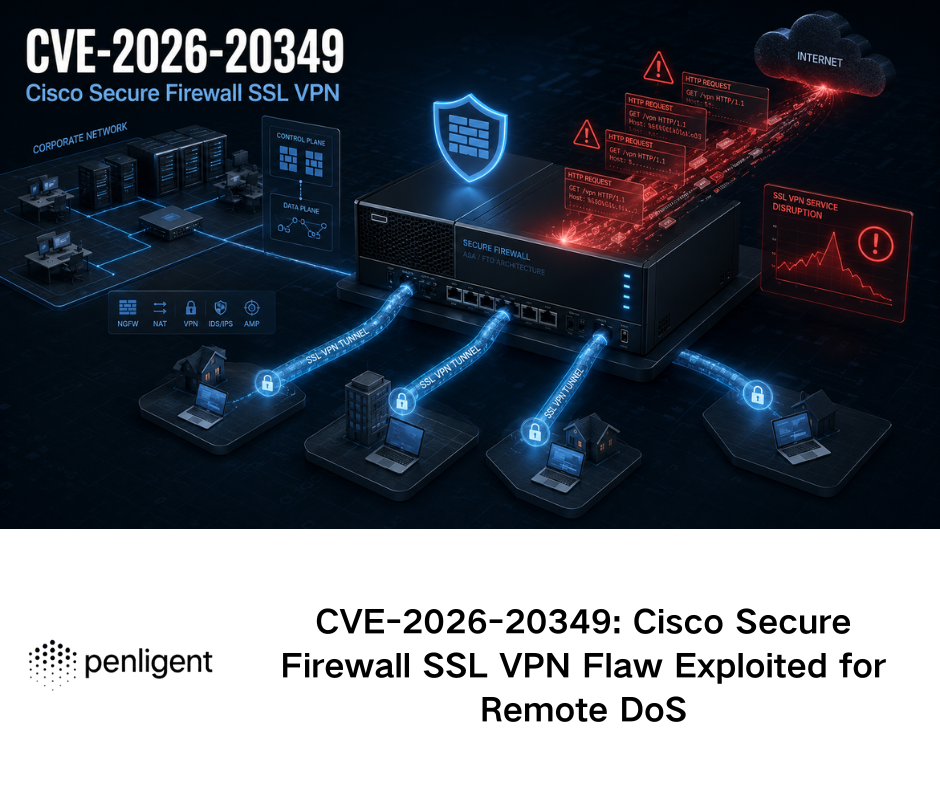 CVE-2026-20349 Cisco Secure Firewall SSL VPN Flaw Exploited for Remote DoS