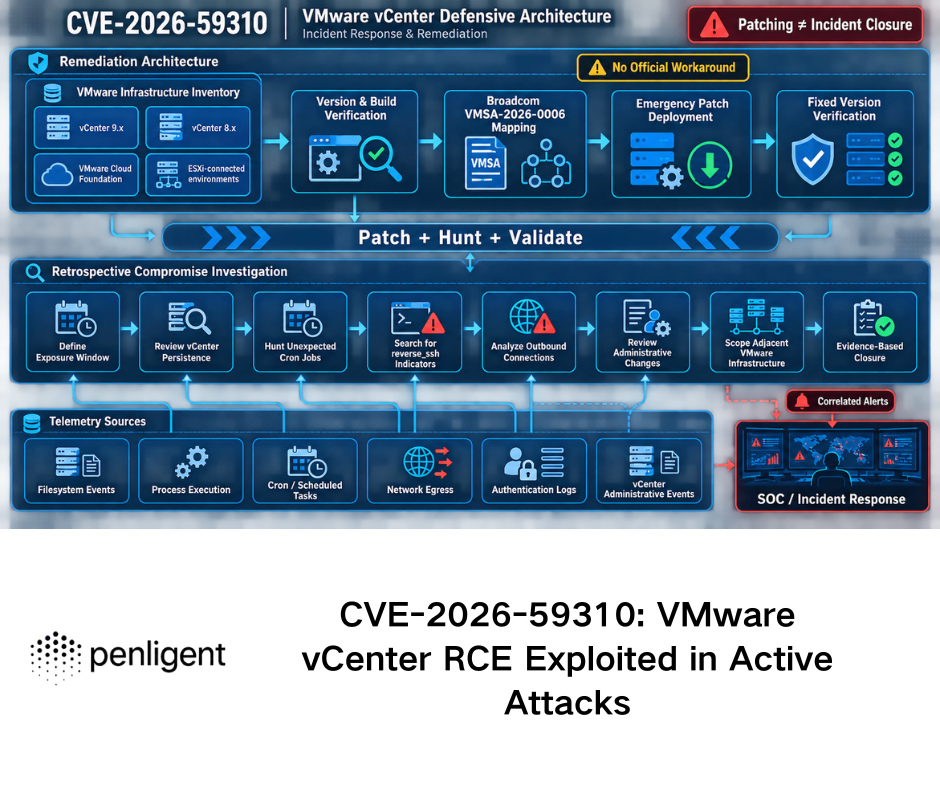CVE-2026-59310 VMware vCenter RCE Exploited in Active Attacks