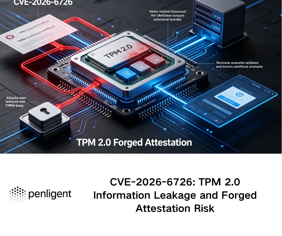 CVE-2026-6726 TPM 2.0 Information Leakage and Forged Attestation Risk