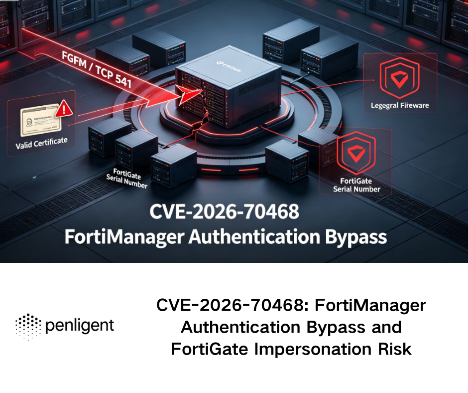 CVE-2026-70468 FortiManager Authentication Bypass and FortiGate Impersonation Risk