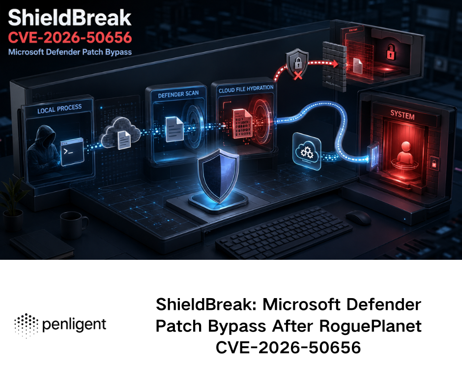 ShieldBreak Microsoft Defender Patch Bypass After RoguePlanet CVE-2026-50656
