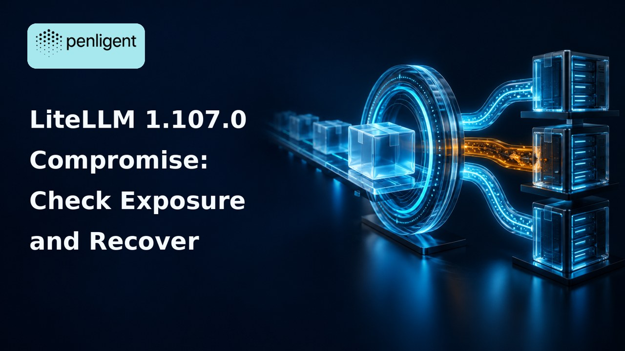 LiteLLM 1.107.0 Compromise: Check Exposure and Recover editorial illustration