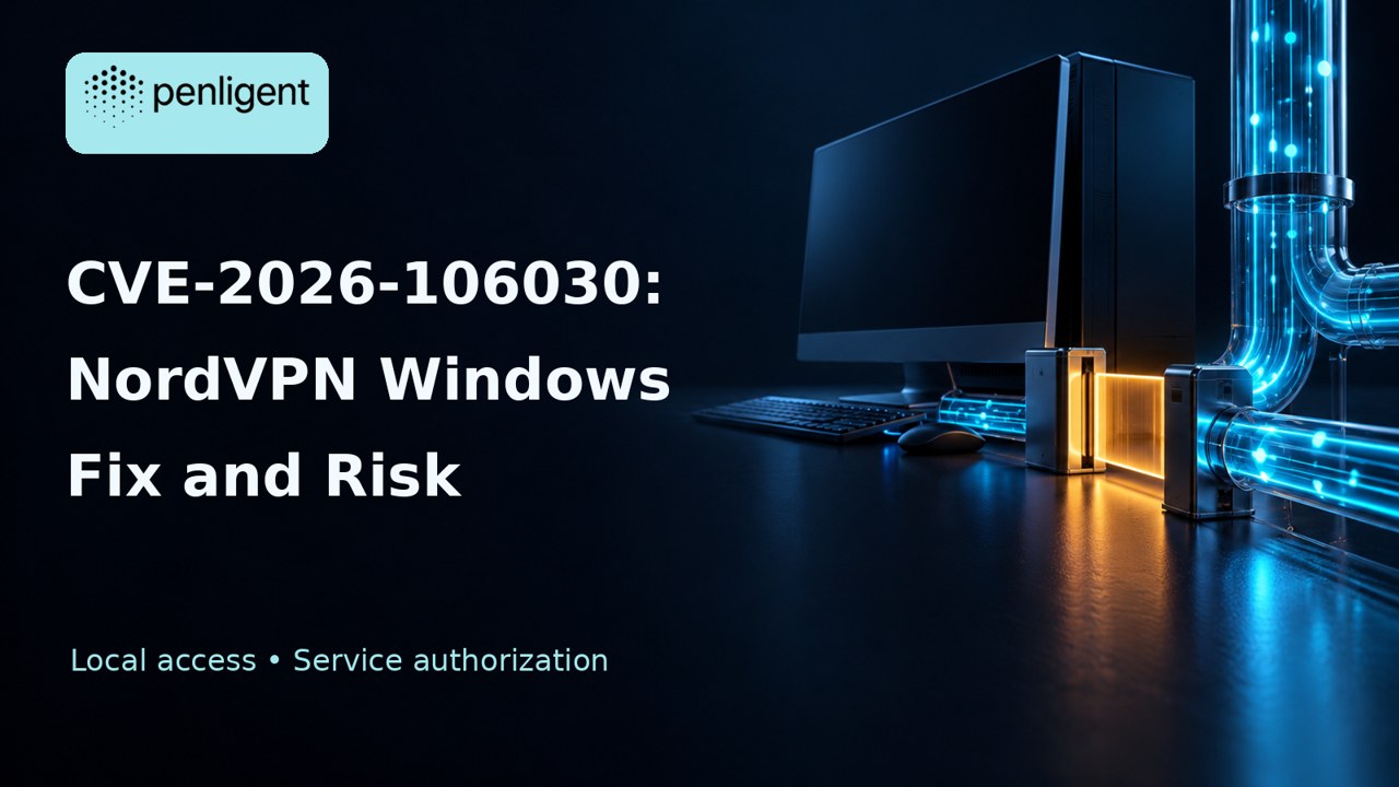 NordVPN Windows local service authorization risk editorial cover