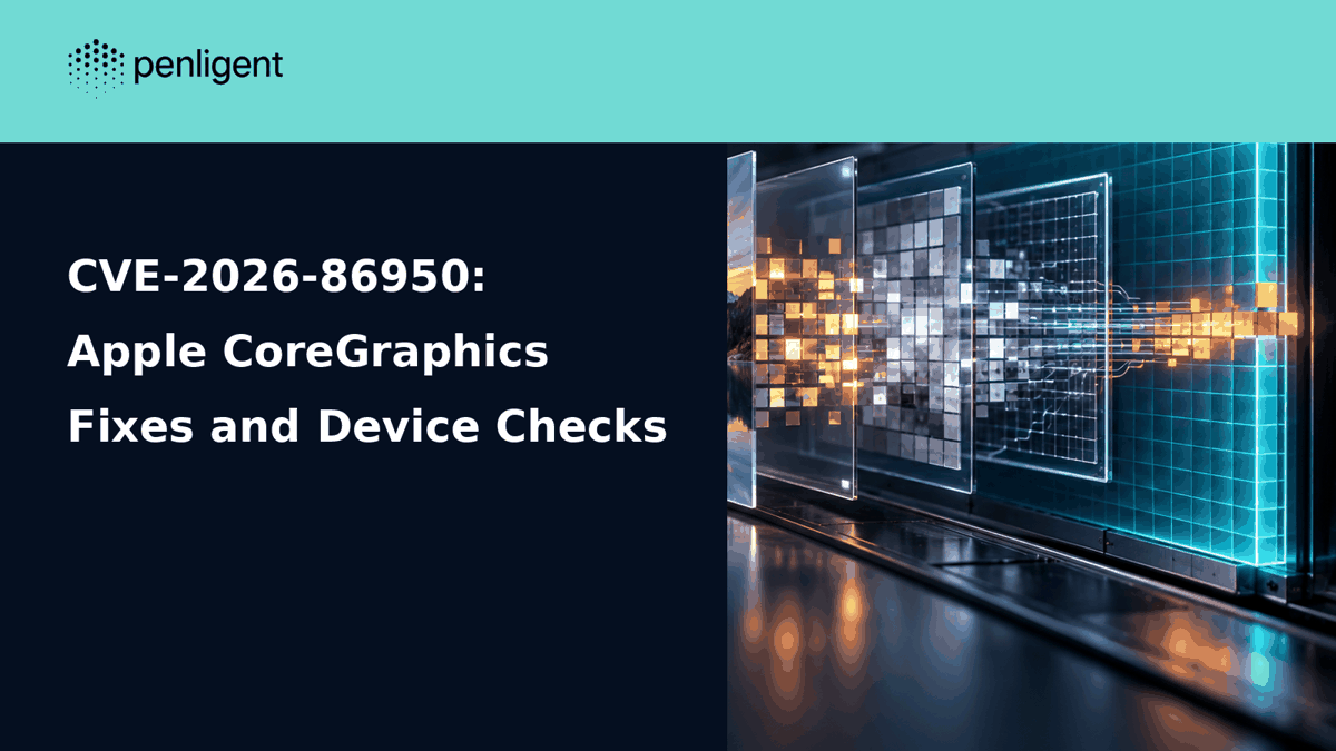 Apple CoreGraphics CVE-2026-86950 fixes and device checks editorial cover