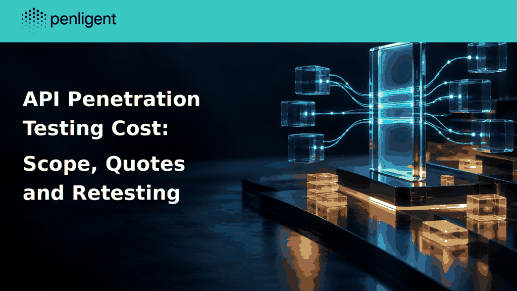 API penetration testing cost editorial cover with gateway illustration