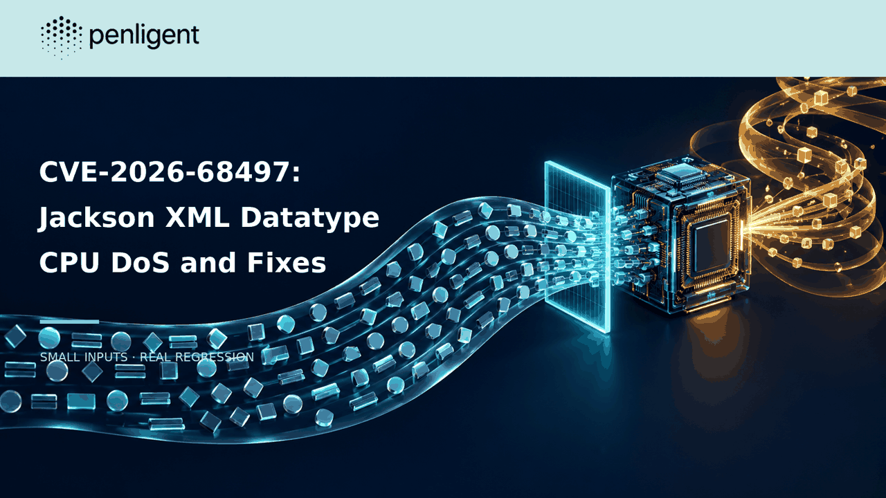 CVE-2026-68497 Jackson XML datatype CPU DoS and fixes editorial cover